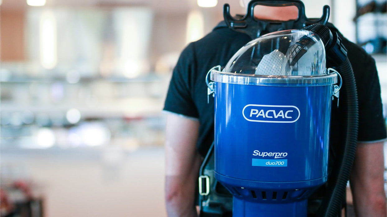 PACVAC Superpro 700 DUO Backpack Vacuum Cleaner