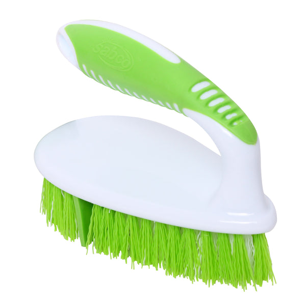 Sabco Cleanline Iron Scrub Brush (SAB28069) - Brushware Trolleys Buckets and Mops