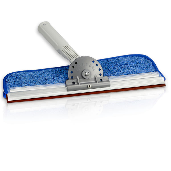 Slimline Flipper - WSF Combination Tool Squeegee With Microfibre Pad - Window Cleaning