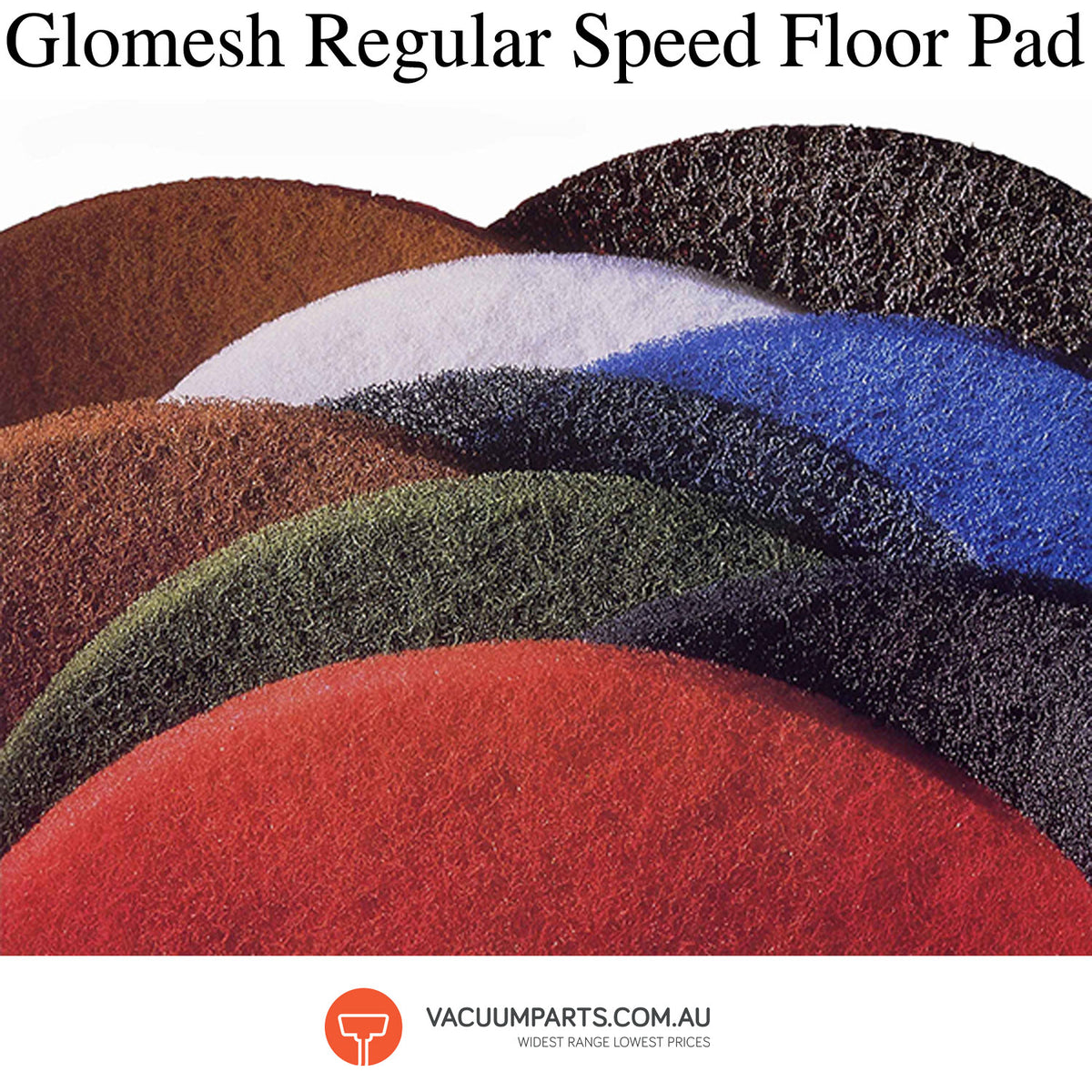 Glomesh Regular Speed Floor Pad - 450MM - Pads - Round