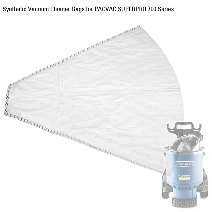 Pacvac Superpro 700 series Synthetic Vacuum Cleaner bags VP-PVS