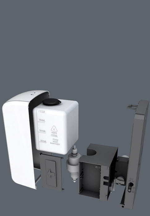 Automatic Sensor Hand Sanitiser Gel Dispenser 1200mL Bulk Refill